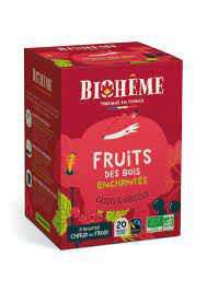 TISANE FRUITS DES BOIS ENCHANTES AB & COMMERCE EQUITABLE X20 INFUSETTES -BIOHÊME