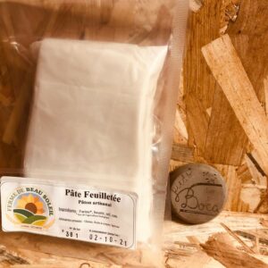 PÂTE FEUILLETEE ARTISANALE AB 300G - FERME DE BEAU SOLEIL