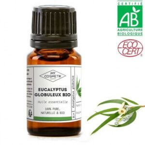 HUILE ESSENTIELLE EUCALYPTUS GLOBULEUX AB 10ML - MY COSMETIK