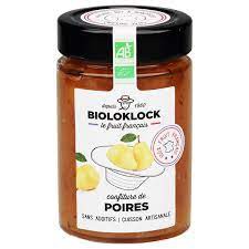 CONFITURE EN VRAC DE POIRES BIOLOGIQUE - BIOLOKLOCK