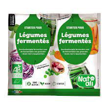 FERMENT POUR LEGUMES LACTO-FERMENTES AB 2X5g - NATALI