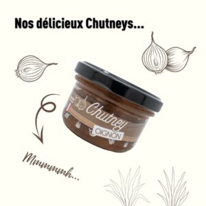 CHUTNEY AUX OIGNONS BIOLOGIQUE 90G - SENFAS