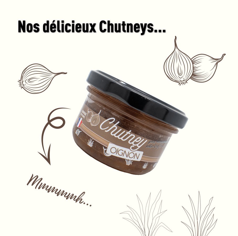 CHUTNEY AUX OIGNONS BIOLOGIQUE 90G - SENFAS