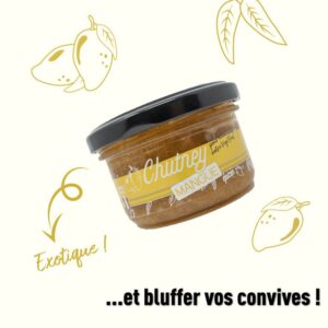 CHUTNEY A LA MANGUE EPICE BIOLOGIQUE 90GR - SENFAS