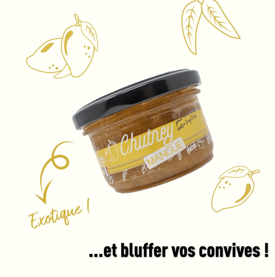 CHUTNEY A LA MANGUE EPICE BIOLOGIQUE 90GR - SENFAS