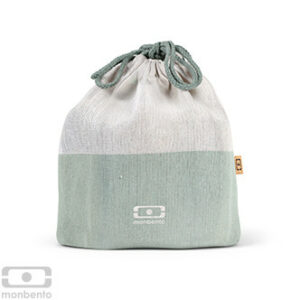 MB POCHETTE L NATUREL VERT GRAND FORMAT