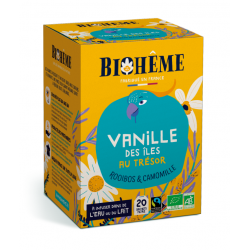 TISANE VANILLE AU TRESOR AB & COMMERCE EQUITABLE X20 INFUSETTES - BIOHÊME