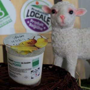YAOURT DE BREBIS AROMATISE BILOGIQUE 125G BREBIS DELICES