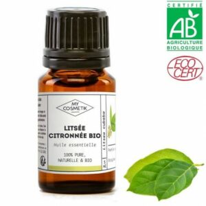 HUILE ESSENTIELLE LITSEE CITRONNEE AB 10ML (VERVEINE EXOTIQUE) - MY COSMETIK