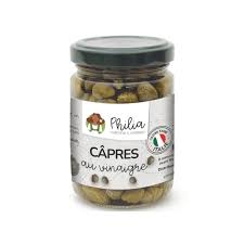 CAPRES AU VINAIGRE BIO 215g - PHILIA