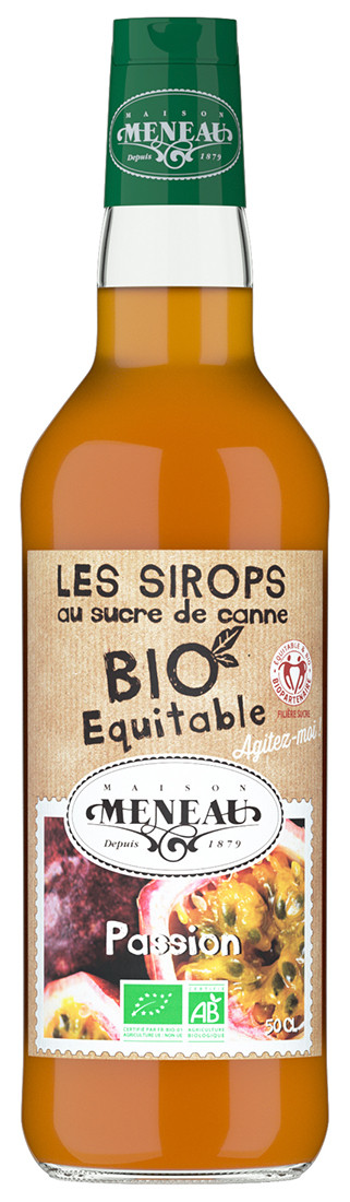 SIROP DE CANNE FRUIT DE LA PASSION AB EQUITABLE VRAC MENEAU