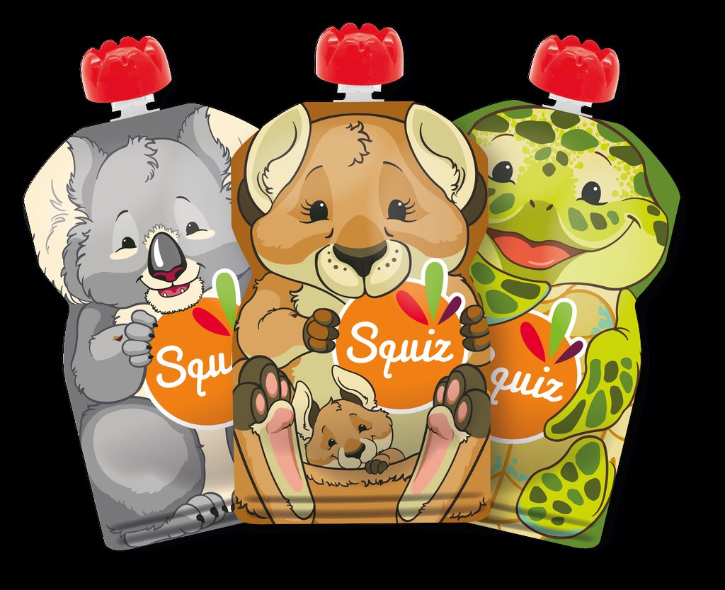 GOURDE ECOLOGIQUE REUTILISABLE SQUIZ