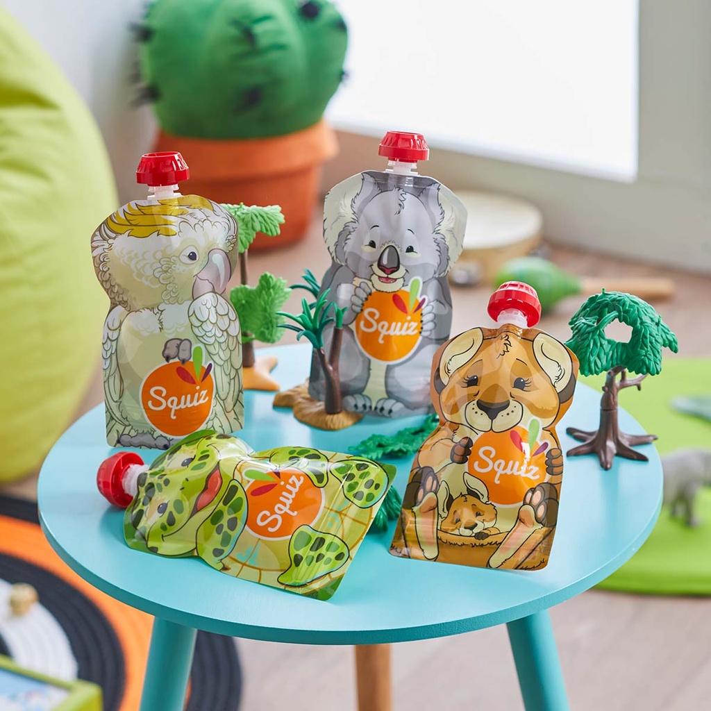 GOURDE ECOLOGIQUE REUTILISABLE SQUIZ – Image 3