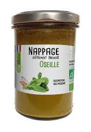 NAPPAGE SAUCE BLANCHE OSEILLE AB 180G - SO CHEVRE