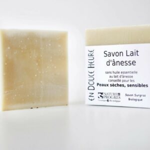 SAVON BIOLOGIQUE AU LAIT D'ÂNESSE 100G NATURE & PROGRES