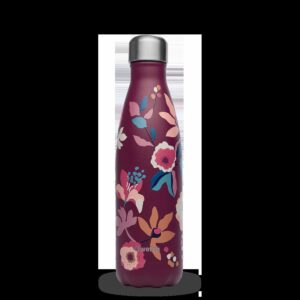 BOUTEILLE INOX ISOTHERME BOHÊME PRUNE 500ML QWETCH