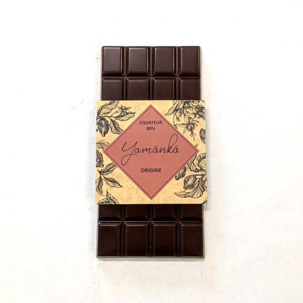 TABLETTE BIO NOIR EQUATEUR 80% 90G - YAMANKA