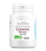 GELULES GINSENG ROUGE BIO 300mg 100 GELULES - BONESCIENT