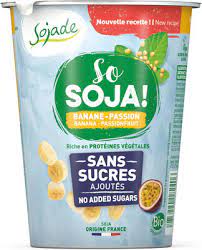 SO SOJA BANANE PASSION SANS SUCRE AJOUTE AB - 400G - SOJADE