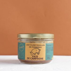 PÂTE DE CAMPAGNE AB VERRINE 180G - LES CAUSSES DE CESSEROU