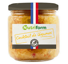 COCKTAIL DE LEGUMES LACTO-FERMENTES BIO 380G - NUTRIFORM
