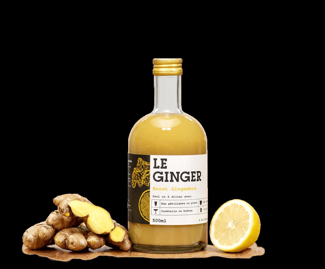 LE GINGER AB 500ML - BOOST GINGEMBRE - GOPY