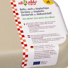 BOITE A OEUFS EN BIOPLASTIQUE VERTE X10 OEUFS - AH TABLE! – Image 3