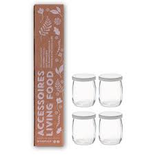 POTS DE YAOURT X 4 - BRIN DE FOLI