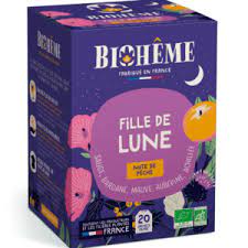 TISANE FILLE DE LUNE AB & COMMERCE EQUITABLE X20 INFUSETTES - BIOHÊME
