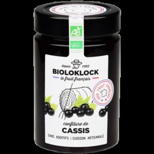 CONFITURE VRAC CASSIS BIOLOGIQUES - BIOLOKLOCK