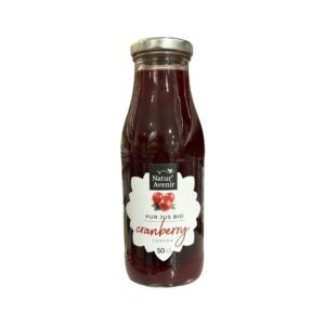 JUS DE CRANBERRY AB SANS SUCRE AJOUTE 50CL - NATUR'AVENIR