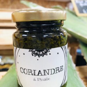CORIANDRE A L'HUILE AB 80GR - LES PANIERS SAUVAGES