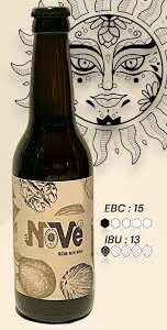 BIERE AUX NOIX BIO 33cl - BRASSERIE LA NOVE