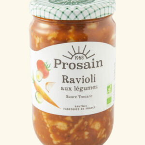 RAVIOLI AUX LEGUMES BIO 100% FRANCE 650G - NATUR'AVENIR