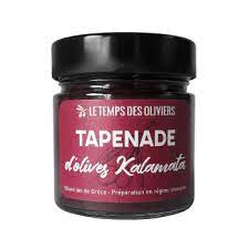 TAPENADE D'OLIVES KALAMATA BIO 200G - LE TEMPS DES OLIVIERS