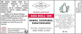 SOS ROLL'ON COUPURES ET EGRATIGNURES 10ML - MY COSMETIK – Image 2