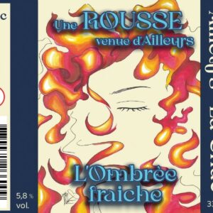 ROUSSE L'OMBREE FRAÎCHE 5,5% 33CL - BRASSERIE AILLEURS LA GNAC