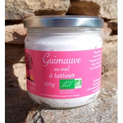 GUIMAUVE AU MIEL A TARTINER BIO 100G - LES RUCHES DE LIZA
