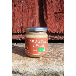 MIEL & NOIX DU PERIGORD BIO 230G - LES RUCHES DE LIZA