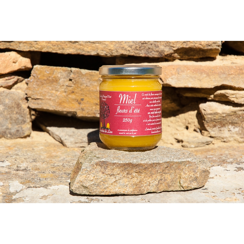 MIEL FLEURS D'ETE BIO 500G - LES RUCHES DE LIZA