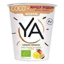 DESSERT VEGETAL FERMENTE BIO COCO MANGUE PASSION 350G - YA