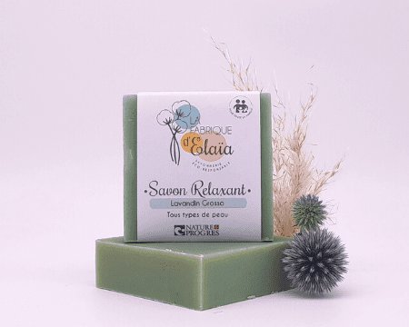 SAVON RELAXANT BIO 100G - LA FABRIQUE D'ELAIA