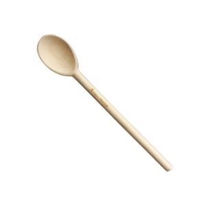 CUILLERE EN BOIS DE HÊTRE OVALE 30CM - AH TABLE