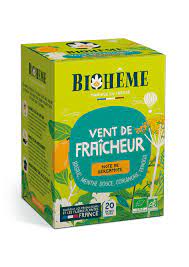 TISANE VENT DE FRAÎCHEUR BIO & COMMERCE EQUITABLE X 20 INFUSETTES - BIOHÊME
