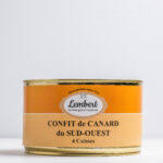 CONFIT DE CANARD SUD-OUEST 4 CUISSES 1400G - MAISON LEMBERT