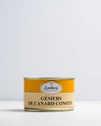 GESIERS DE CANARD CONFITS 395G - MAISON LEMBERT