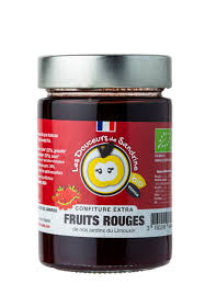 CONFITURE EXTRA DE FRUITS ROUGES BIO 350G - FAMILLE TEULET