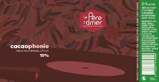 CACAOPHONIE BIO 33CL - BRASSERIE LE PERE L'AMER – Image 2