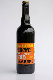 BIERE AMBREE BIO & SANS GLUTEN 75CL - BRASSERIE LA LUTINE