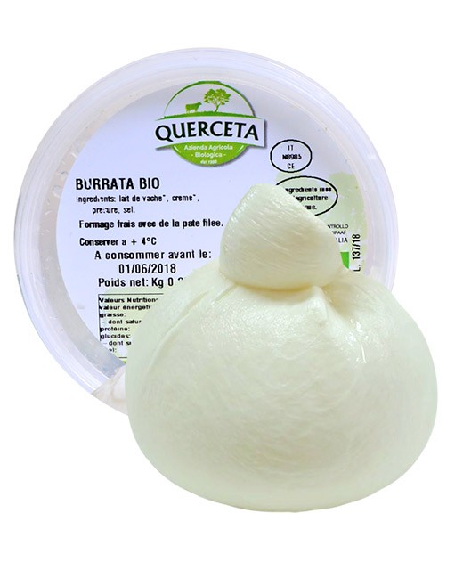 BURRATA DI BUFALA 100G - QUERCETA